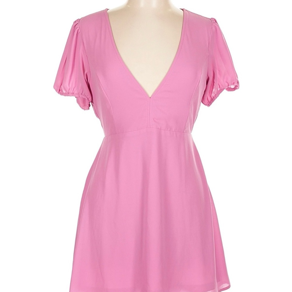 Lulu's Charming Pink Mini Dress